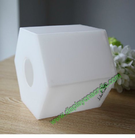 paper box holder lucite